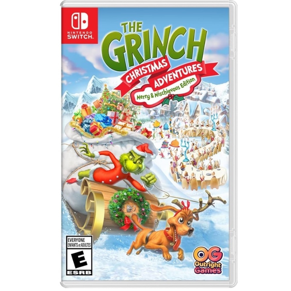 NWT The Grinch Christmas Adventure - Merry & Mischievous Edition Nintendo Switch